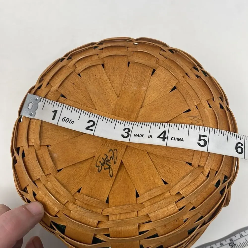 Bundle of two small 1993/1995 Longaberger baskets
